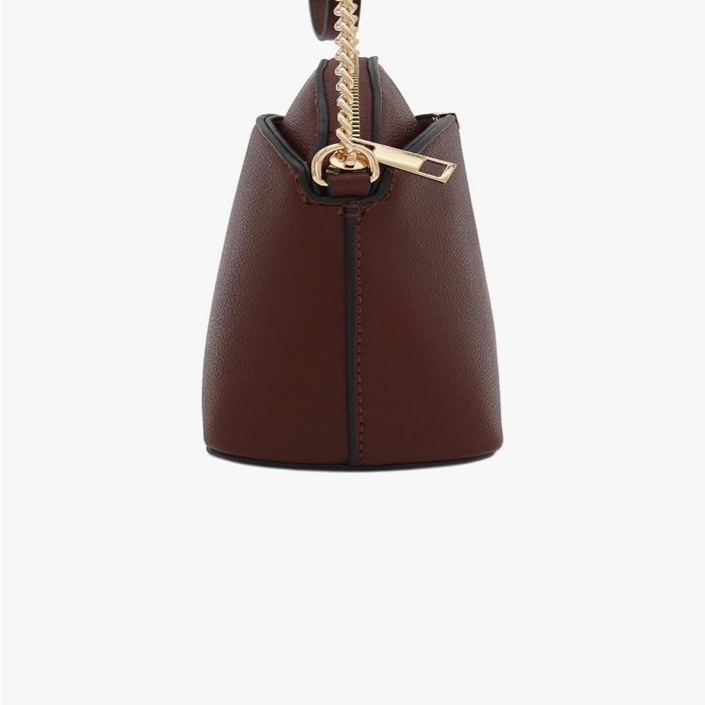 Elegant Brown Dome Crossbody Bag, NWT!! - Picture 4 of 7